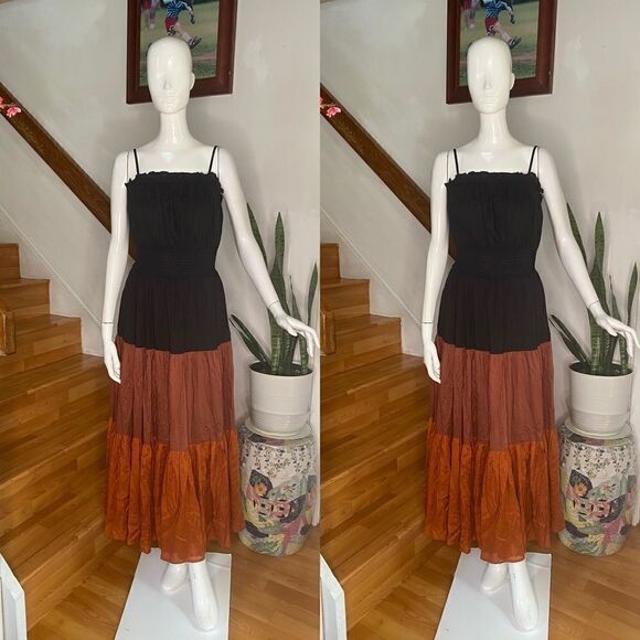 New Anthropologie Seen Worn Kept Aletha Tiered Max - Picture 4 of 4